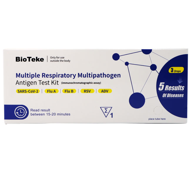 kit di prova dell\'antigene adenovirus di FLU Covid RSV