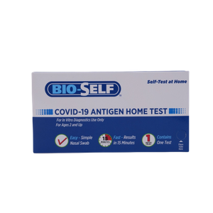 Covid-19 (SARS-CoV-2) Test domestico antigene con certificazione EUA 