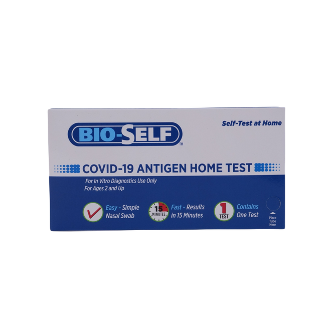Covid-19 (SARS-CoV-2) Test domestico antigene con certificazione EUA 