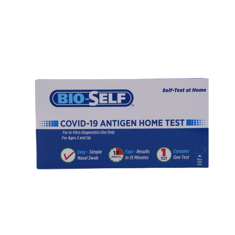 Covid-19 (SARS-CoV-2) Test domestico antigene con certificazione EUA 