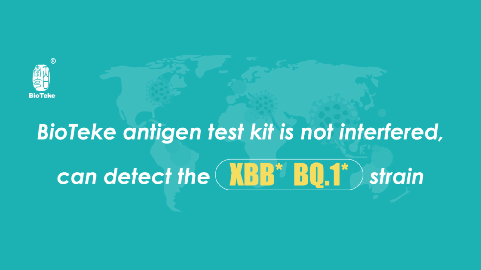 I kit di test dell'antigene Bioteke SARS-CoV-2 possono rilevare i ceppi XBB e BQ.1！