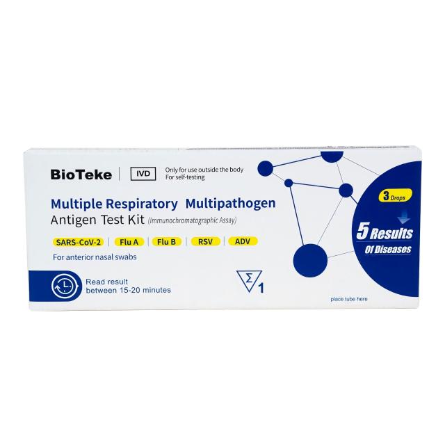 Kit di test antigene multipathogeno multiplo 5 in 1 (autotest)