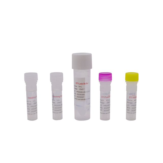 Kit di screening di infezione a trasmissione sessuale (STI) PR2026-ST02 (Metodo PCR a fluorescenza)