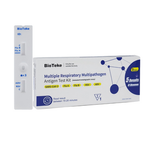 5 in 1 kit di test dell'antigene multipatogeno multiplo