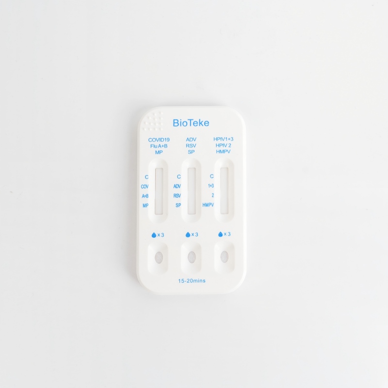 Respiratorio 10 in 1 SARS-COV-2/FLU A+B/HPIV2/HPIV1+3/RSV/ADV/MP/SP/HMPV Kit di test rapido dell'antigene