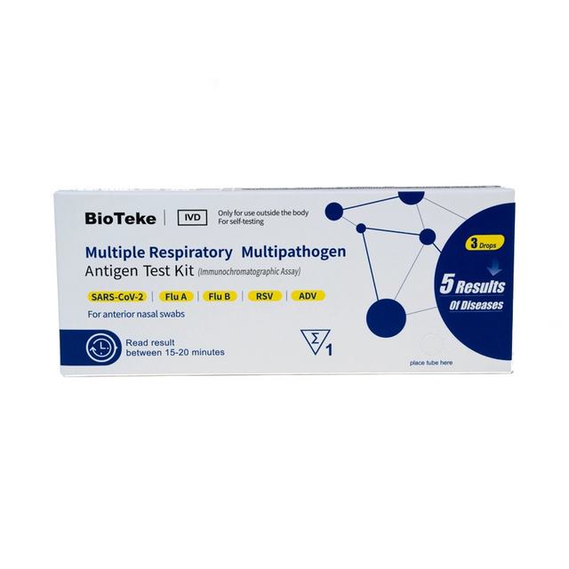 Kit di test antigene multipathogeno multiplo 5 in 1 (autotest)